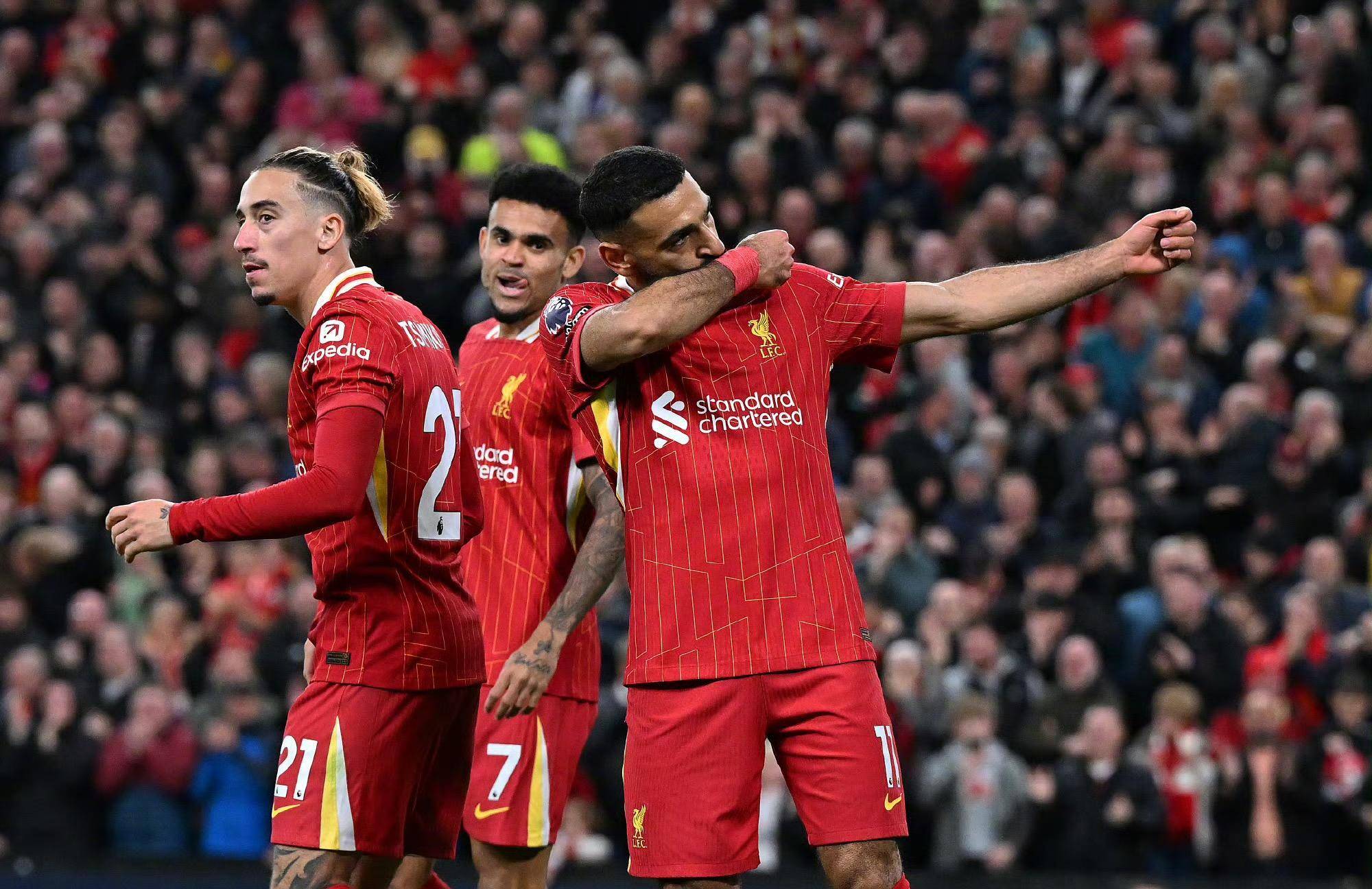 利物浦绝对强大，布莱顿再次沦陷