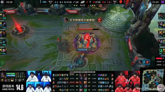 BLG血洗NS，Caps拿下关键大龙顶尖较量八强赛，锁定晋级资格